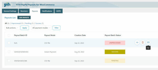 04.Payouts list