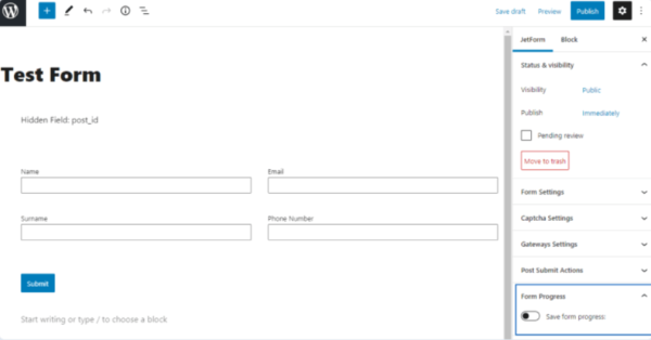 jet form builder save progress3